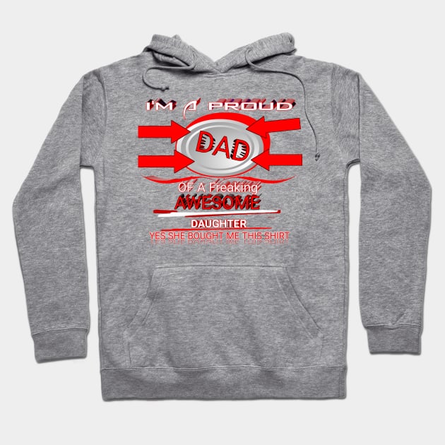 I'M A Proud DAD Hoodie by perfect x Shopping